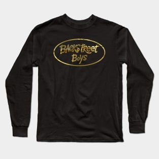 Boy bands - 90s pop music gold edition Long Sleeve T-Shirt